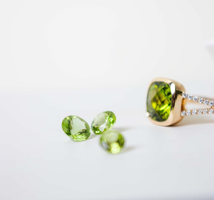 The August Birthstone is the Peridot
