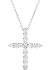 Roberto Coin 0.32ct Diamond Cross Pendant - Skeie's Jewelers