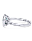 Aquamarine White Gold Bezel-Set Ring - Skeie's Jewelers