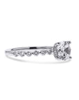 Single-Prong Diamond Engagement Ring - Skeie's Jewelers