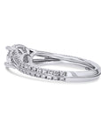 Diamond-Set Split Shank Engagement Ring - Skeie's Jewelers