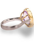 Moon Amethyst Bridge Gem Drop Ring - Skeie's Jewelers