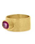 Petra Class Pink Sapphire Cigar Band - Skeie's Jewelers