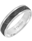 Step Edge Meteorite Center Men's Band - Skeie's Jewelers