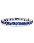 Blue Sapphire Eternity Stacking Band - Skeie's Jewelers