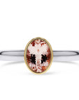 Gold & Sterling Morganite Ring - Skeie's Jewelers