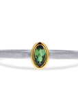 Dainty Tourmaline Bezel-Set Ring - Skeie's Jewelers