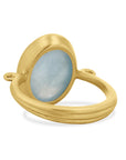Skeie's Exclusive Aquamarine Empire Ring - Skeie's Jewelers