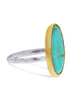 Lika Behar Kingman Turquoise Ring - Skeie's Jewelers