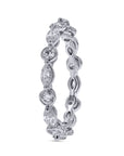 Marquise and Round Alternating Diamond Band - Skeie's Jewelers