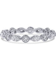 Marquise and Round Alternating Diamond Band - Skeie's Jewelers