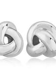 Sterling Silver Love Knot Studs - Skeie's Jewelers