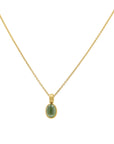 Oval Tourmaline Pendant - Skeie's Jewelers