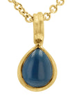 Pear Shape Blue Tourmaline Pendant - Skeie's Jewelers