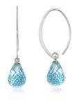Sterling Silver Briolette Dangles - Skeie's Jewelers