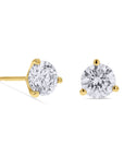 Yellow Gold Classic Diamond Studs - Skeie's Jewelers