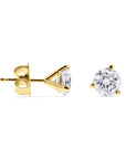 Yellow Gold Classic Diamond Studs - Skeie's Jewelers