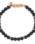 Gabriel & Co. Onyx & Rose Gold Bracelet - Skeie's Jewelers