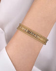 Gabriel & Co. Gold Bujukan Cuff Bracelet - Skeie's Jewelers