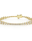 Gabriel & Co Modern Diamond Line Bracelet - Skeie's Jewelers