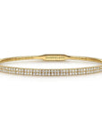 Gabriel & Co. Two Row Diamond Bangle - Skeie's Jewelers