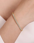 Gabriel & Co. Two Row Diamond Bangle - Skeie's Jewelers