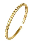 Gabriel & Co. Plain Gold Split Bracelet - Skeie's Jewelers