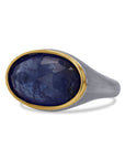 Tanzanite Gem Drop Signet Ring - Skeie's Jewelers