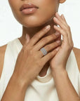 Simon G. LR2623 2.91 Carat Diamond Fashion Ring in 18K White Gold