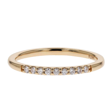 Diamond Half-Round Gold Wedding Band Ring by Frederick Goldman - Skeie's Jewelers