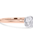 Black Label Rose Gold Set Engagement Ring - Skeie's Jewelers