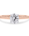 Black Label Rose Gold Set Engagement Ring - Skeie's Jewelers