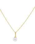 Pearl Solitaire Pendant Necklace - Skeie's Jewelers