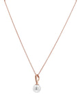 Pearl Solitaire Pendant Necklace - Skeie's Jewelers
