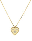 Roberto Coin Yellow Gold Venetian Princess Heart Necklace - Skeie's Jewelers