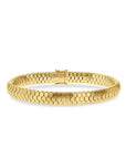 Mens Satin-Finish Snakeskin Bracelet - Skeie's Jewelers