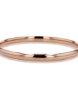 Classic Hinged All-Gold Bangle - Skeie's Jewelers