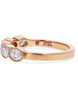 Skeie's Legacy Collection Beaded Oval Diamond Band - Skeie's Jewelers