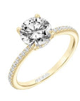 The Hidden Halo Diamond Line Ring - Skeie's Jewelers