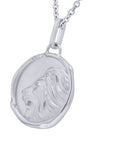 The Bijou Lion (Side Profile) Medallion Pendant - Skeie's Jewelers