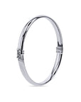 Hinged Silver Bangle - Skeie's Jewelers