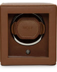 WOLF 1834 Cub Single Watch Winder with Cover - Skeie's Jewelers