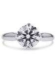 Lab-Grown Round Diamond East-West Prong Engagement Ring - Skeie's Jewelers