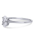 Lab-Grown Oval Diamond Solitaire Engagement Ring - 1.09ct - Skeie's Jewelers