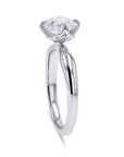 Lab-Grown East-West Diamond Solitaire - Skeie's Jewelers