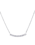 Curved Diamond-Set Necklace by Skeie's - Skeie's Jewelers