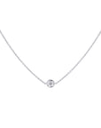 Roberto Coin Diamond Bezel Necklace - Skeie's Jewelers