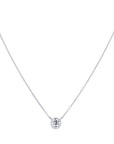 The Skeie's Diamond-Bezel Solitaire Necklace - Skeie's Jewelers