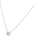 The Skeie's Diamond-Bezel Solitaire Necklace - Skeie's Jewelers