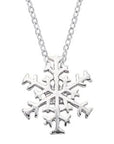 Carla | Nancy B. Sterling Silver Snowflake Pendant Necklace - Skeie's Jewelers
